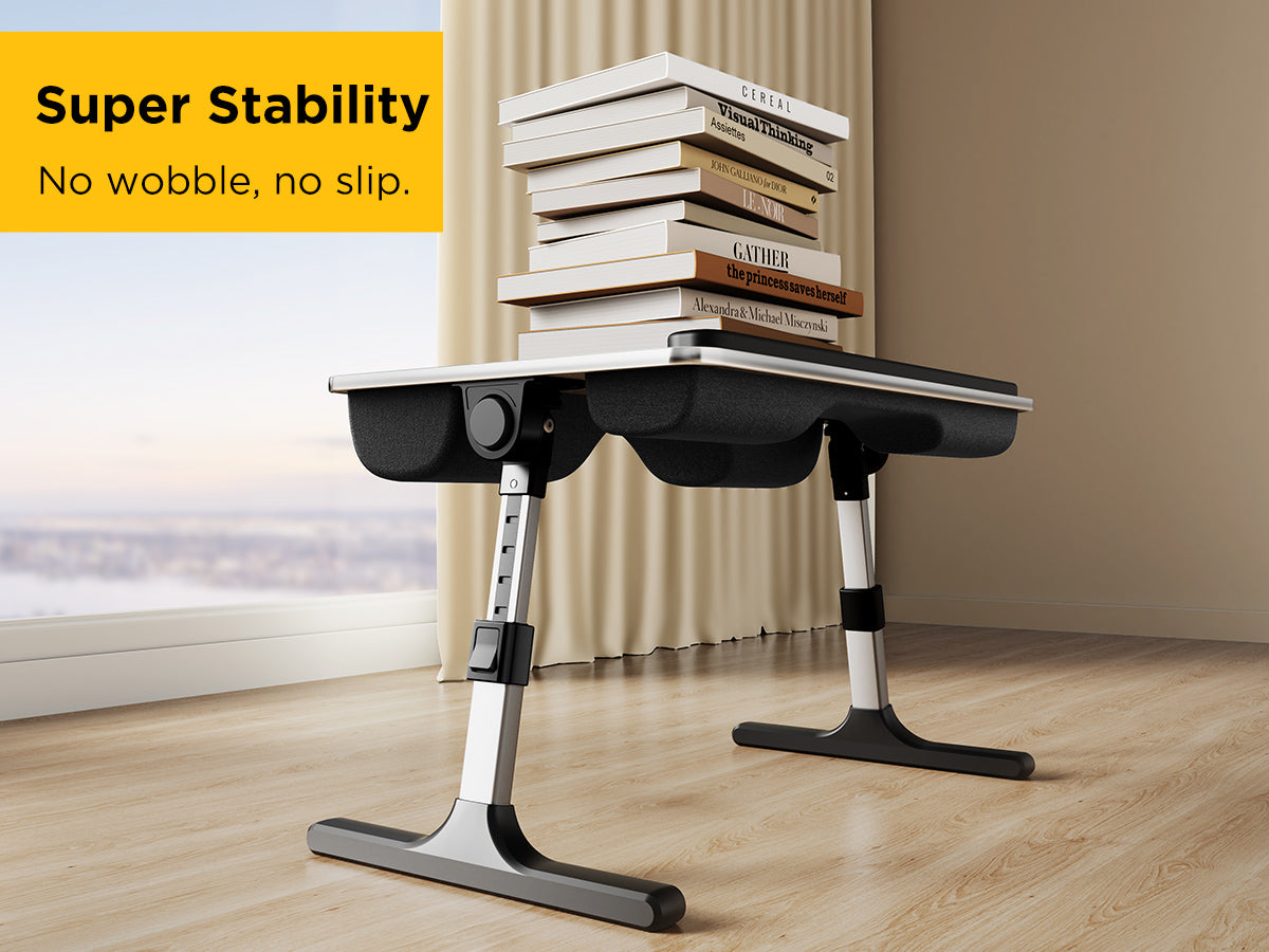 FoldWise stolek do postele a na klín 2 v 1 – Black — view 5