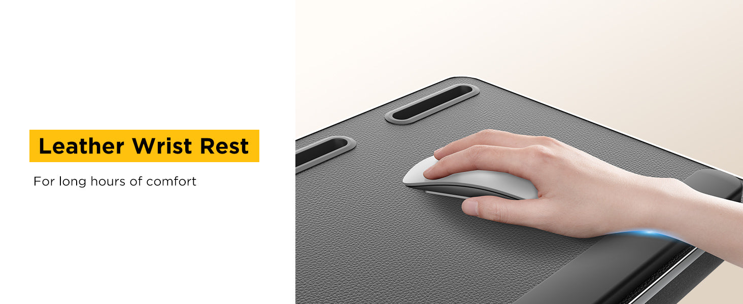 FoldWise stolek do postele a na klín 2 v 1 – Black — view 7