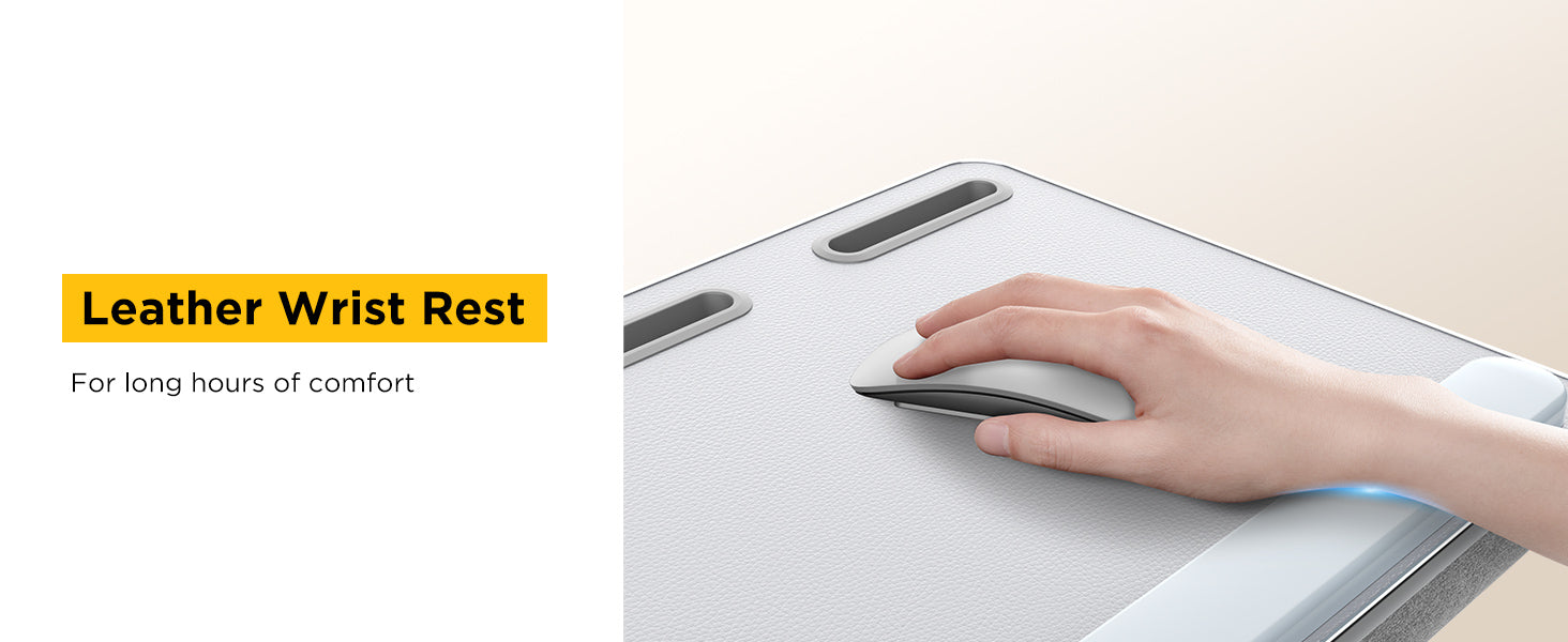 FoldWise stolek do postele a na klín 2 v 1 – White — view 7