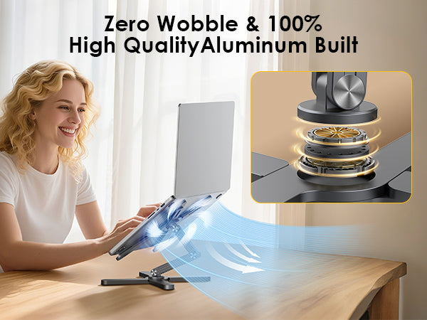 Suporte para Portátil em Alumínio FoldWise X – Gray — view 6