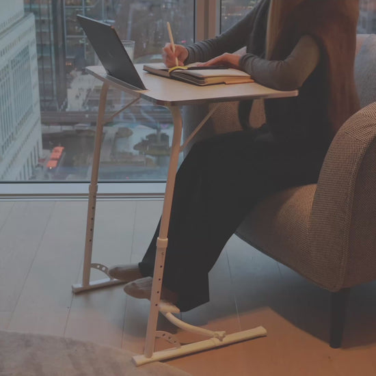 FoldWise folding TV tray table product demo video